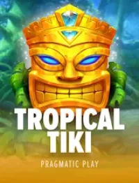 tropical tiki slot logo